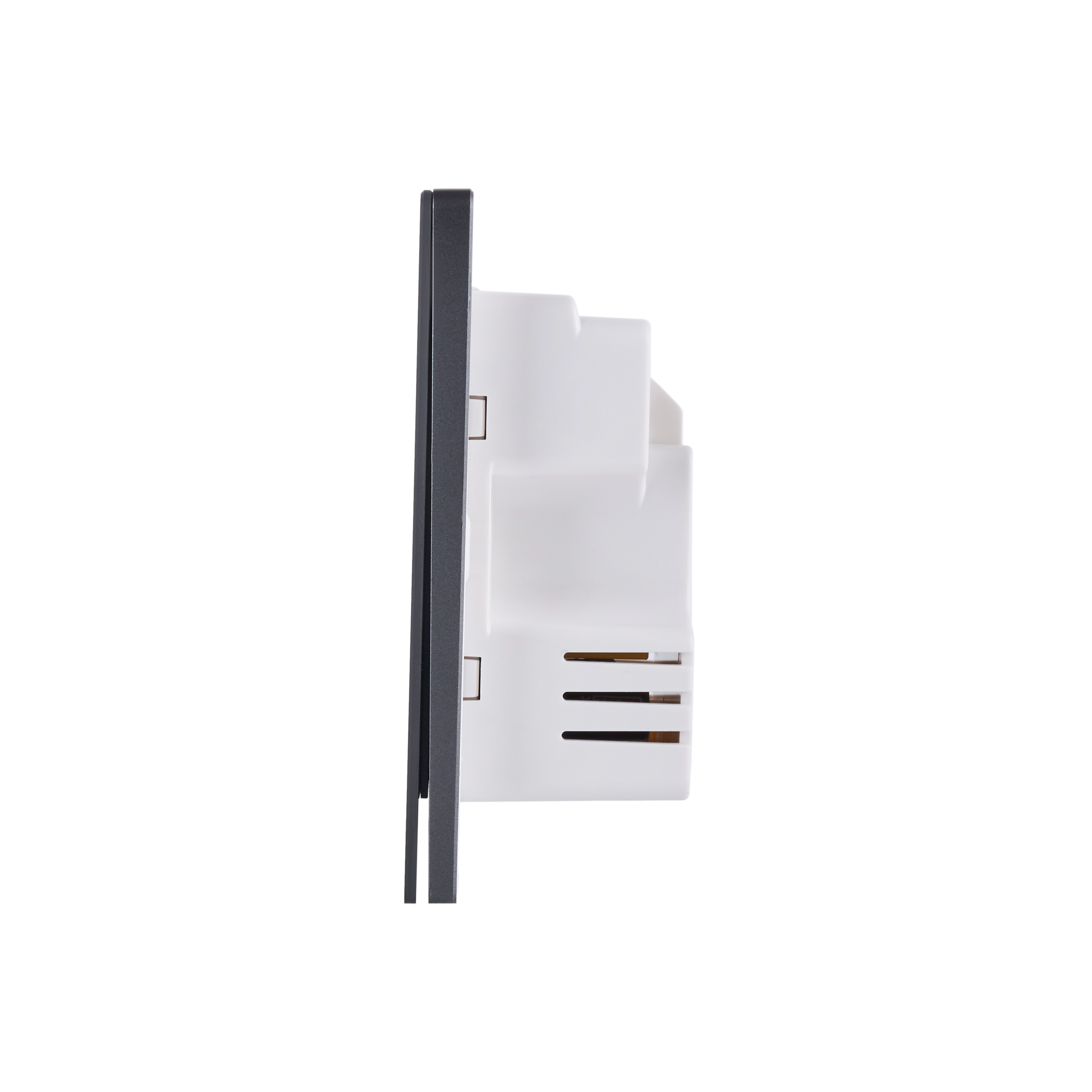NSW100 2 Gang Smart Light Switch – Grey, Glass Finish