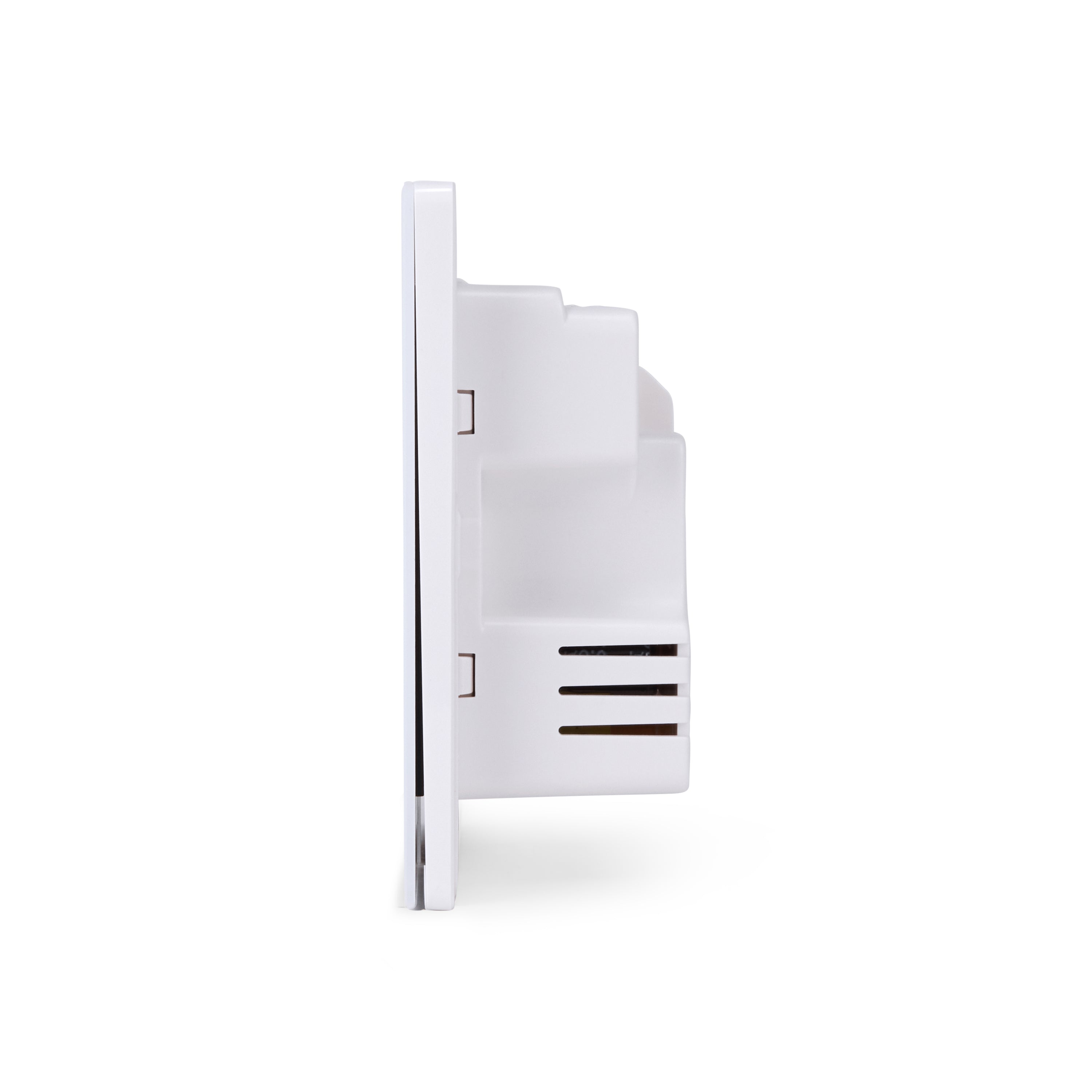 NSW100 2 Gang Smart Light Switch – White, Glass Finish