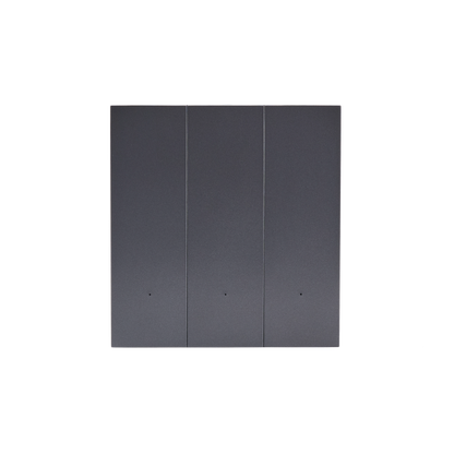NSW100 3 Gang Smart Light Switch – Grey, Plastic Finish