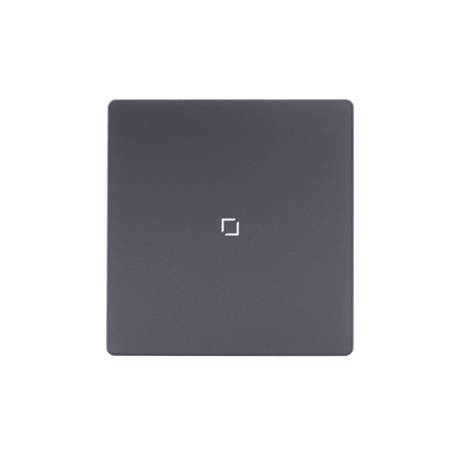 NSW100 1 Gang Smart Light Switch – Grey Touch Glass