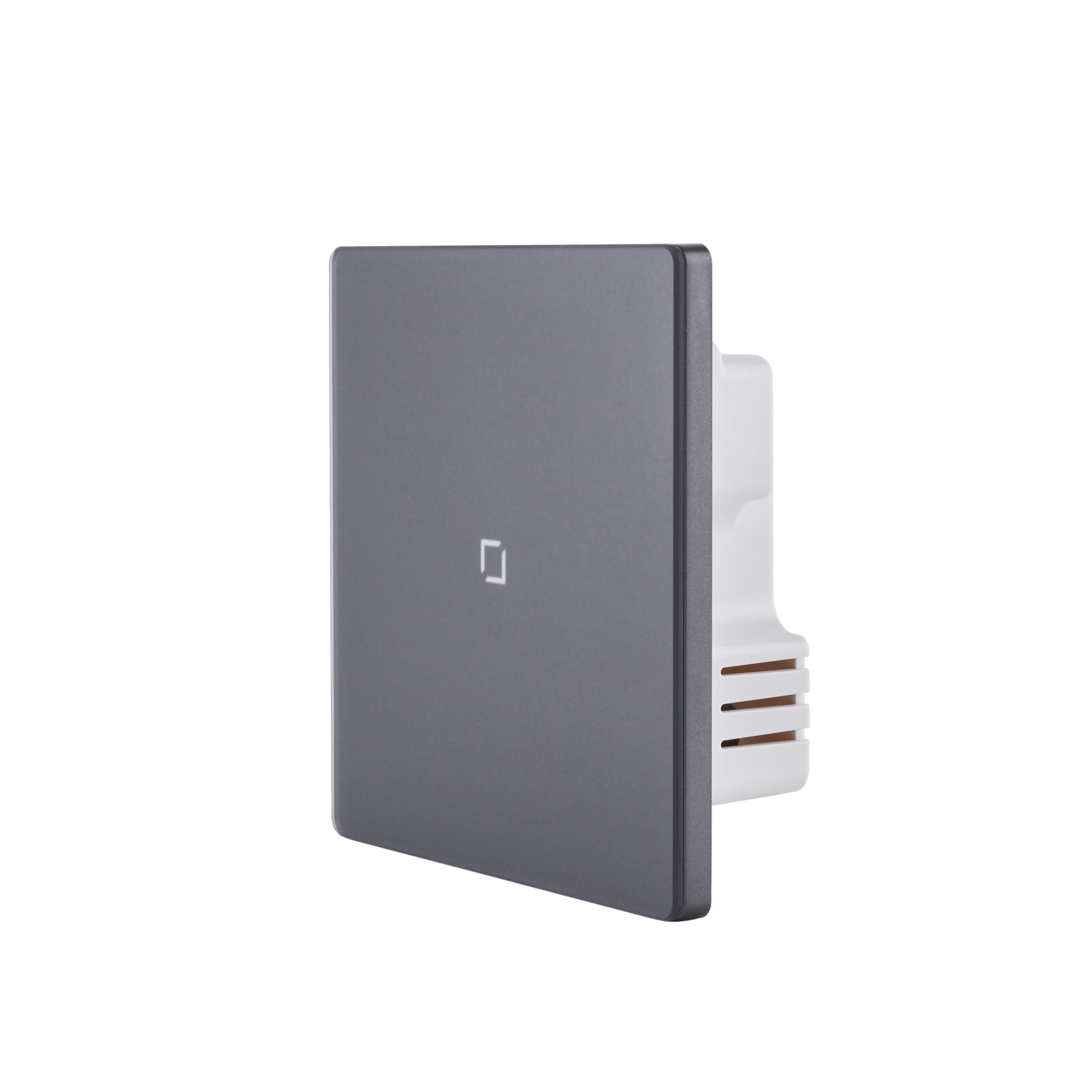 NSW100 1 Gang Smart Light Switch – Grey Touch Glass