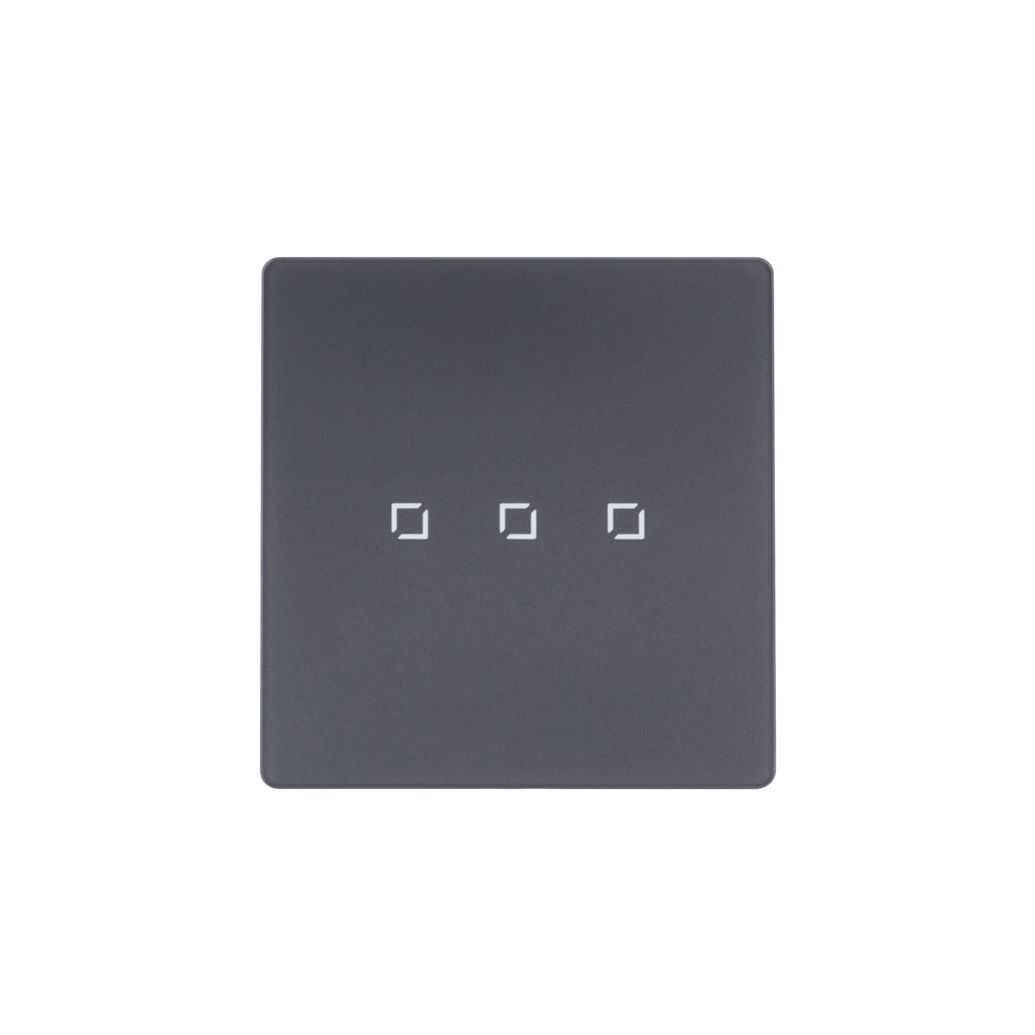 NSW100 3 Gang Smart Light Switch – Grey Touch Glass