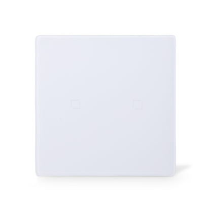 NSW100 2 Gang Smart Light Switch – White Touch Glass
